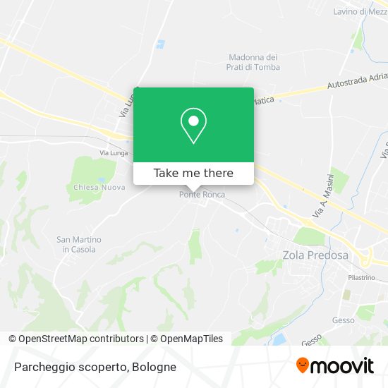 Parcheggio scoperto map