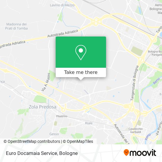 Euro Docamaia Service map