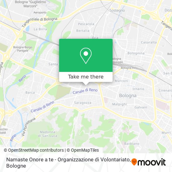 Namaste Onore a te - Organizzazione di Volontariato map
