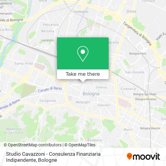 Studio Cavazzoni - Consulenza Finanziaria Indipendente map