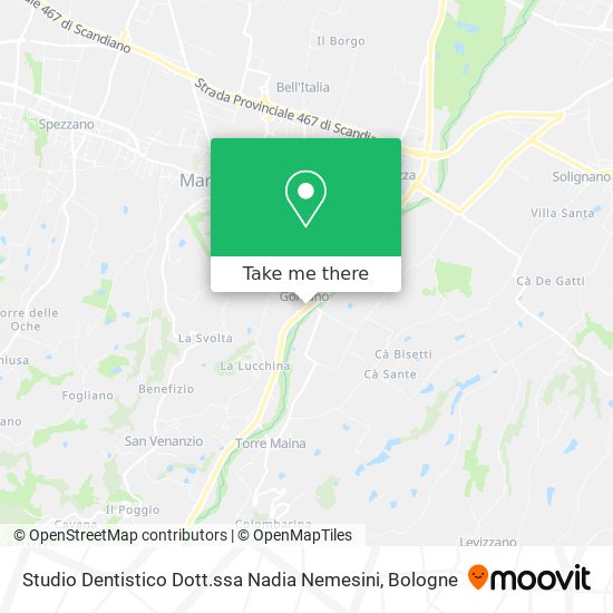 Studio Dentistico Dott.ssa Nadia Nemesini map