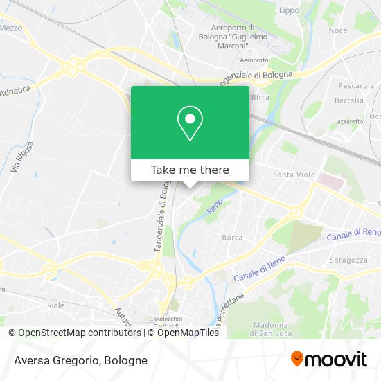 Aversa Gregorio map