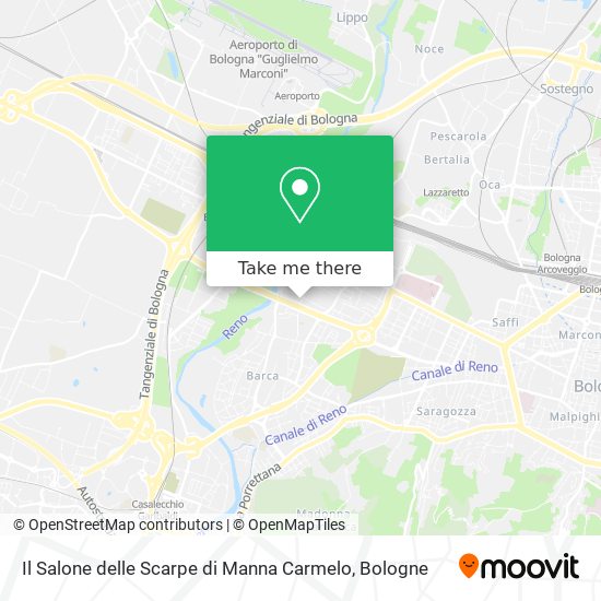 Il Salone delle Scarpe di Manna Carmelo map