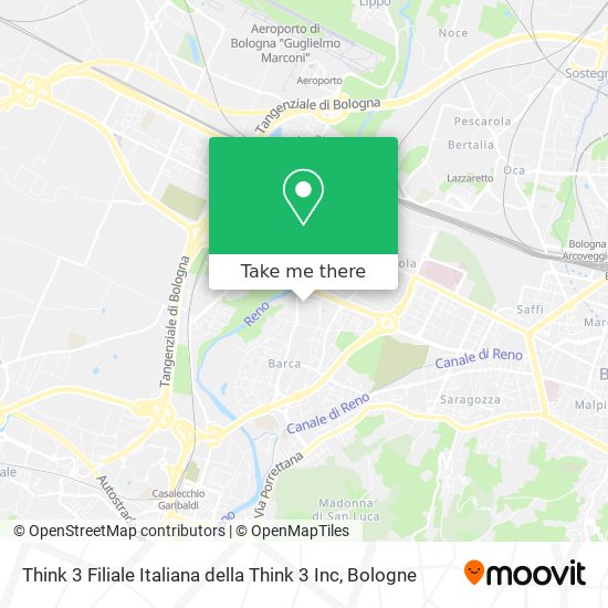 Think 3 Filiale Italiana della Think 3 Inc map