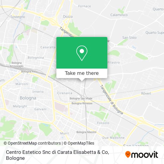 Centro Estetico Snc di Carata Elisabetta & Co map
