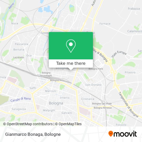 Gianmarco Bonaga map