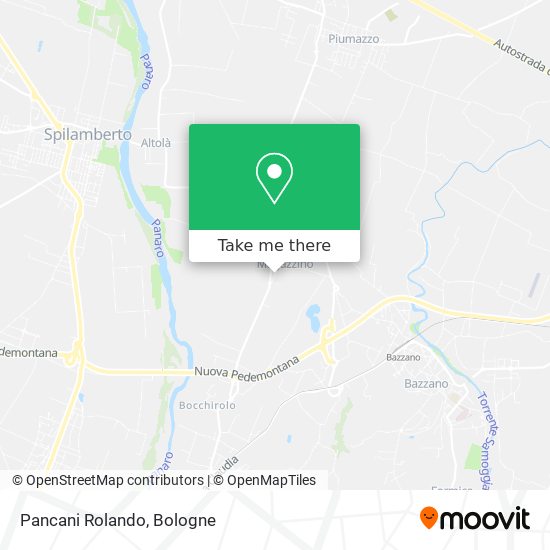 Pancani Rolando map