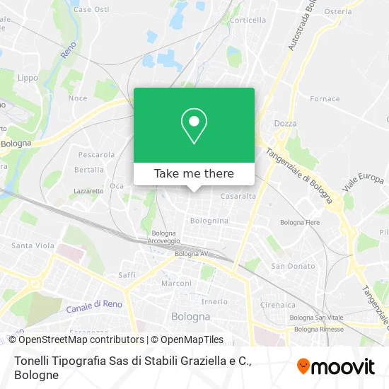 Tonelli Tipografia Sas di Stabili Graziella e C. map