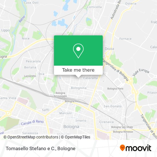 Tomasello Stefano e C. map