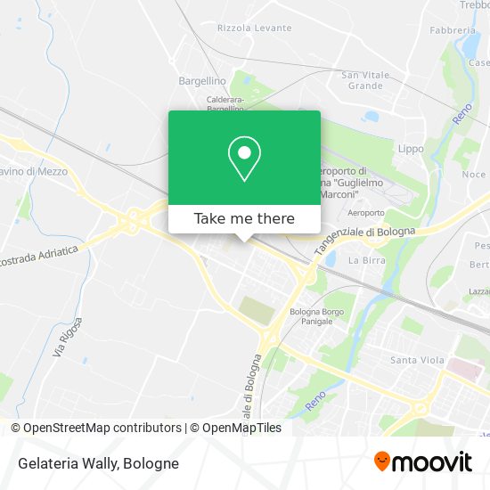 Gelateria Wally map