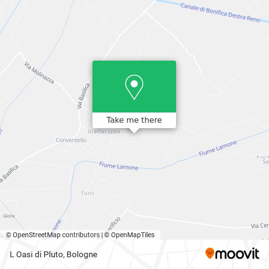 L Oasi di Pluto map