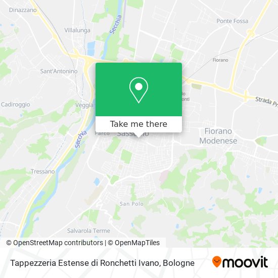 Tappezzeria Estense di Ronchetti Ivano map