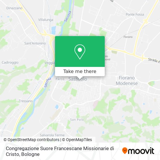 Congregazione Suore Francescane Missionarie di Cristo map