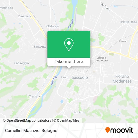 Camellini Maurizio map