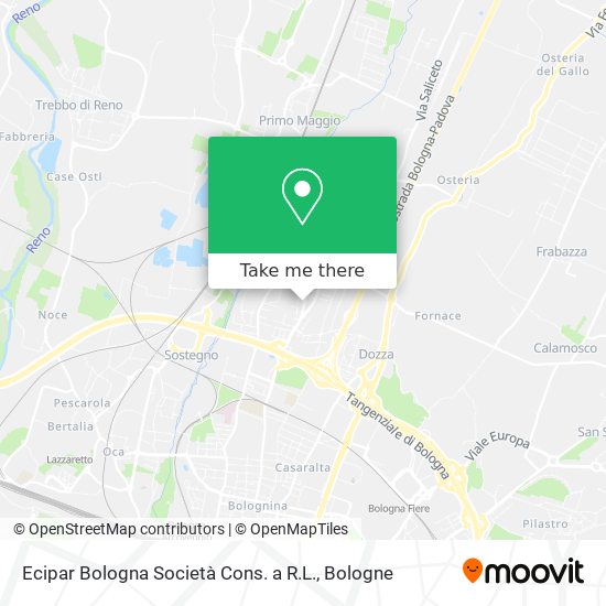 Ecipar Bologna Società Cons. a R.L. map