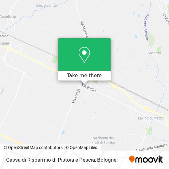 Cassa di Risparmio di Pistoia e Pescia map
