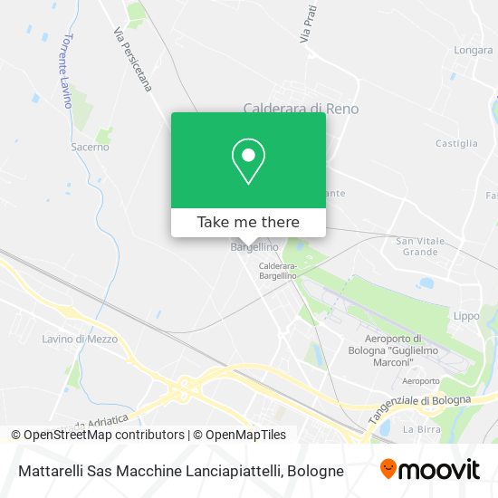Mattarelli Sas Macchine Lanciapiattelli map