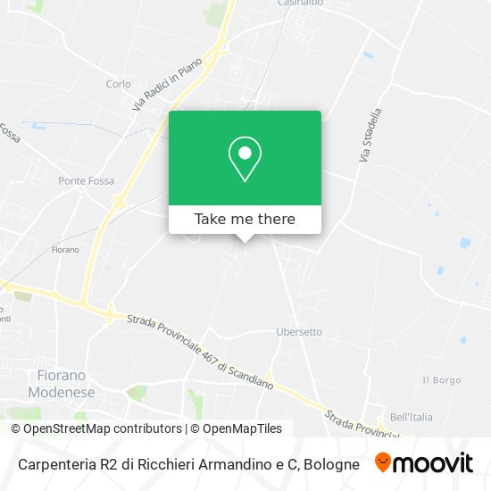Carpenteria R2 di Ricchieri Armandino e C map