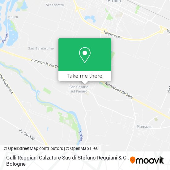 Galli Reggiani Calzature Sas di Stefano Reggiani & C. map