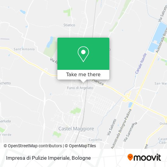 Impresa di Pulizie Imperiale map