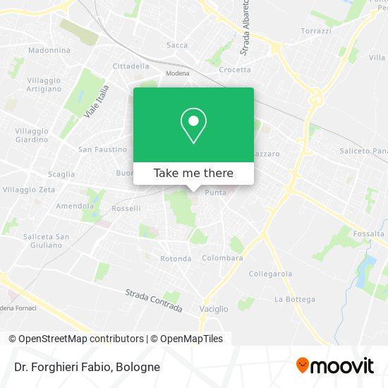 Dr. Forghieri Fabio map
