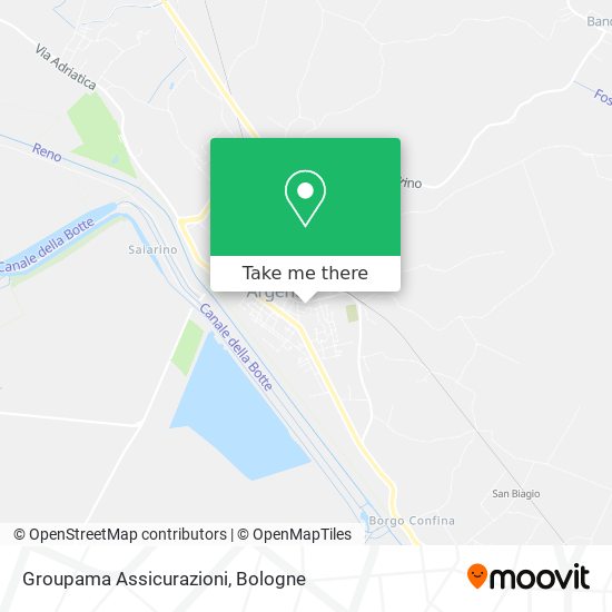 Groupama Assicurazioni map