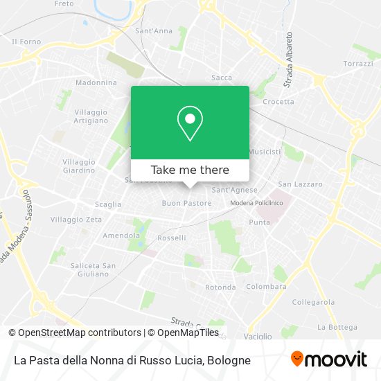 La Pasta della Nonna di Russo Lucia map
