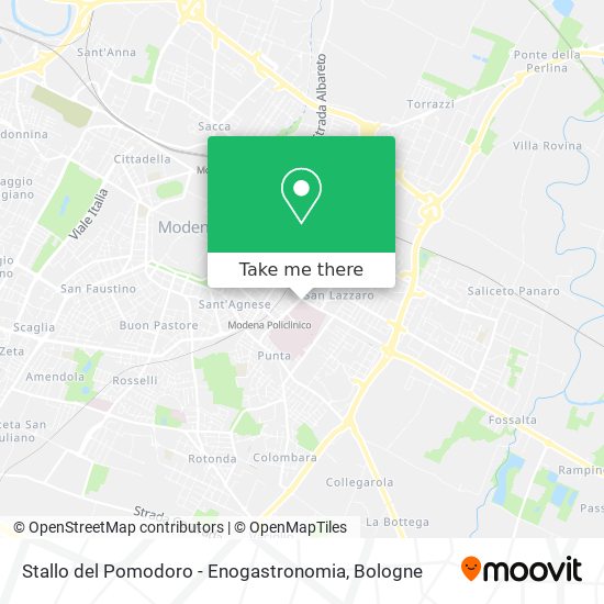 Stallo del Pomodoro - Enogastronomia map