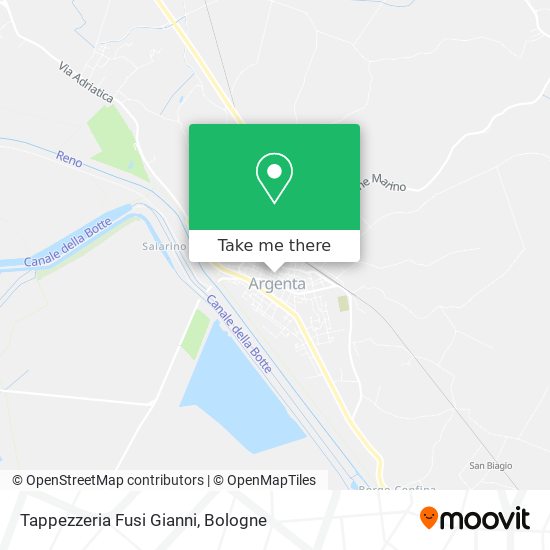 Tappezzeria Fusi Gianni map