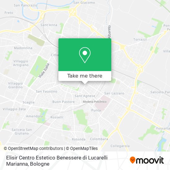 Elisir Centro Estetico Benessere di Lucarelli Marianna map