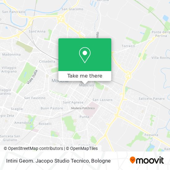 Intini Geom. Jacopo Studio Tecnico map