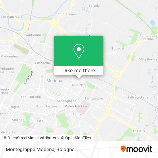 Montegrappa Modena map