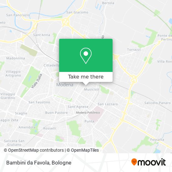 Bambini da Favola map