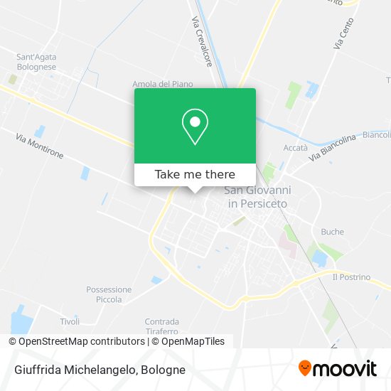 Giuffrida Michelangelo map