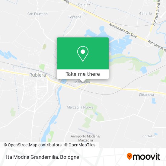 Ita Modna Grandemilia map