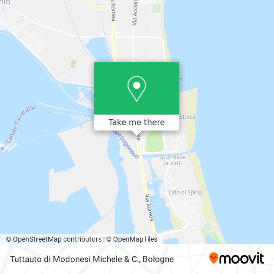 Tuttauto di Modonesi Michele & C. map