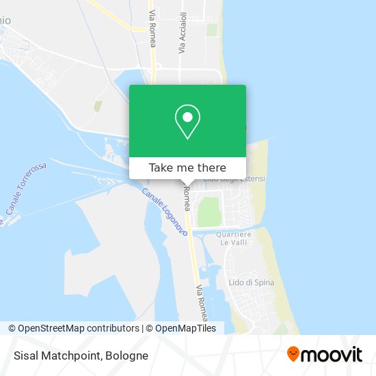 Sisal Matchpoint map