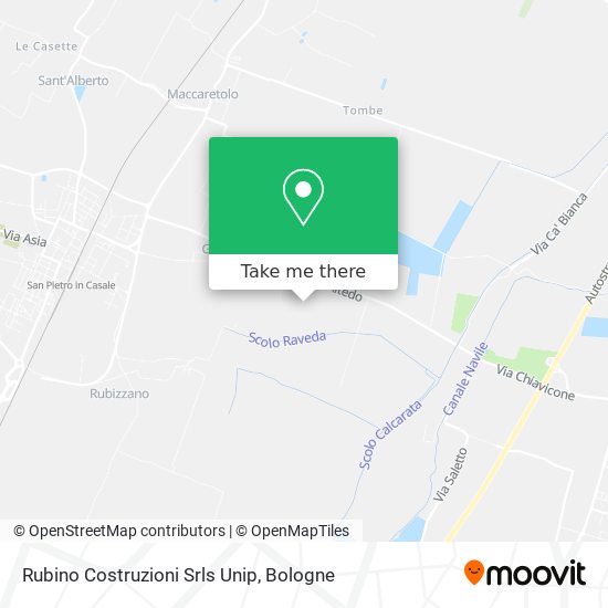Rubino Costruzioni Srls Unip map