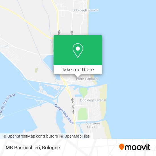 MB Parrucchieri map