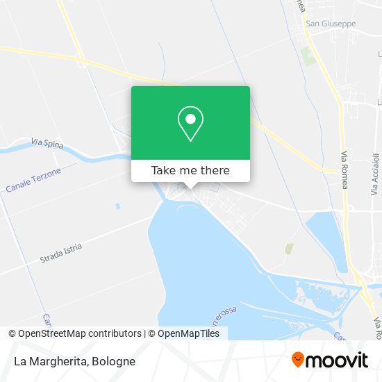 La Margherita map