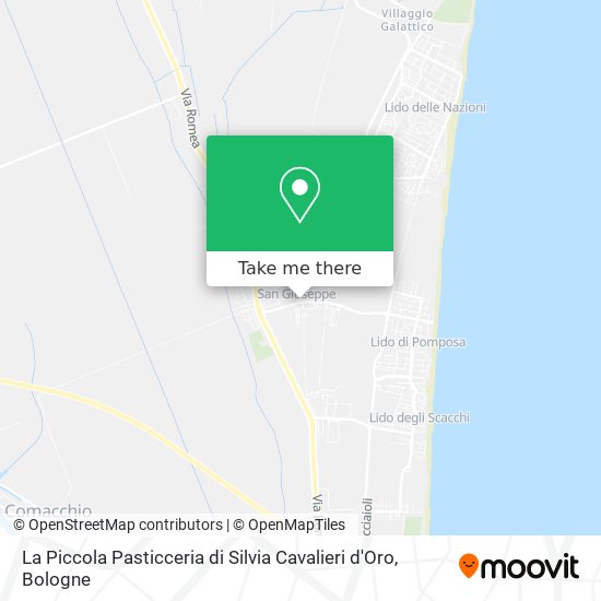 La Piccola Pasticceria di Silvia Cavalieri d'Oro map