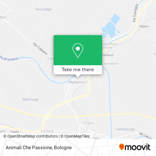 Animali Che Passione map