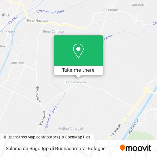 Salama da Sugo Igp di Buonacompra map