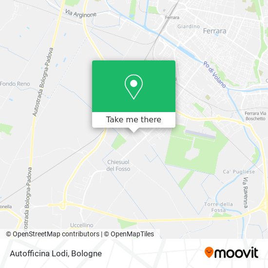 Autofficina Lodi map