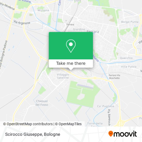 Scirocco Giuseppe map