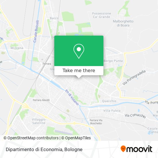 Dipartimento di Economia map