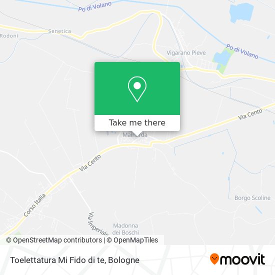 Toelettatura Mi Fido di te map
