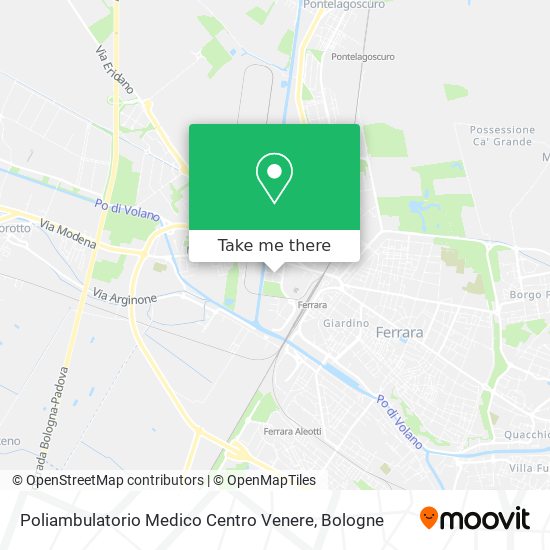 Poliambulatorio Medico Centro Venere map