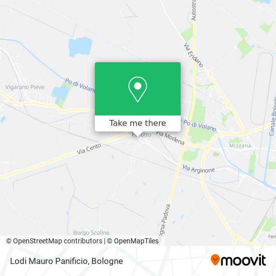 Lodi Mauro Panificio map