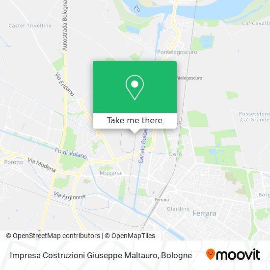 Impresa Costruzioni Giuseppe Maltauro map